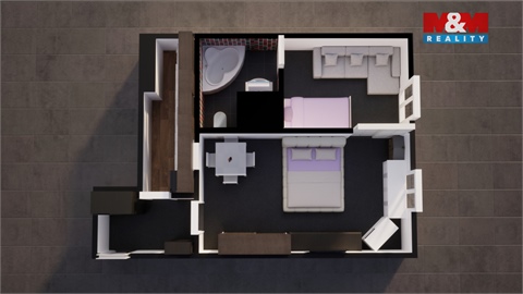 Pronájem bytu 2kk, 42 m² 10