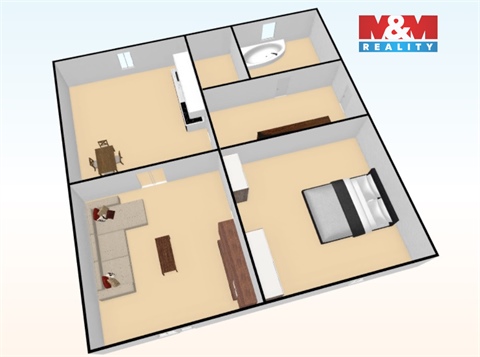 Prodej bytu 2+1, 47 m² 12