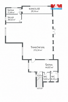 Pronájem obchodních prostor, 345 m² - 14