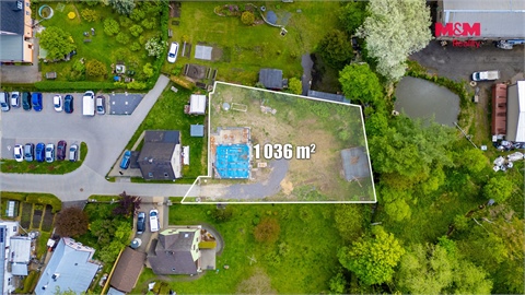 Prodej stavebního pozemku, 1 036 m² - 2