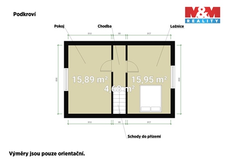 Prodej chaty / chapuly, 70 m² - 10