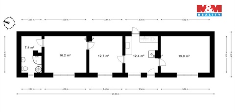 Prodej rodinného domu, 67 m² - 12