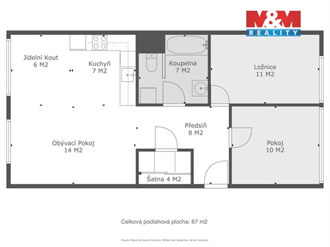 Prodej bytu 3kk, 67 m² - 6