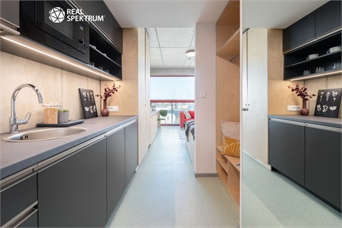 Pronájem bytu 1kk, 24 m² - 0