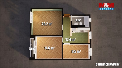 Prodej bytu 3+1, 61 m² - 8
