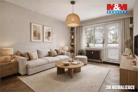 Prodej bytu 3+1, 61 m² 2