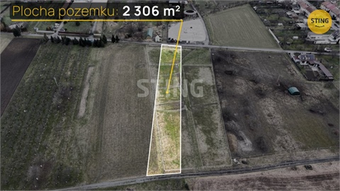 Prodej stavebního pozemku, 2 306 m² 0