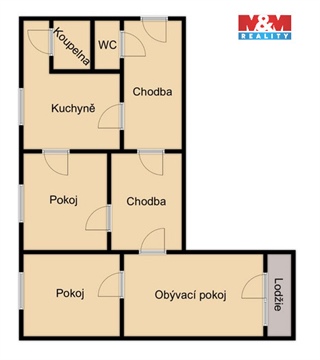 Prodej bytu 3+1, 73 m² - 8