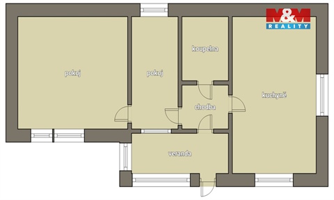 Prodej rodinného domu, 51 m² 14
