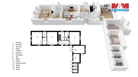 Prodej rodinného domu, 86 m² 6