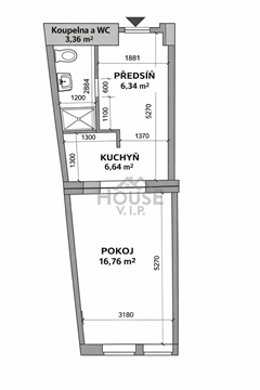 Prodej bytu 1kk, 33 m² 4