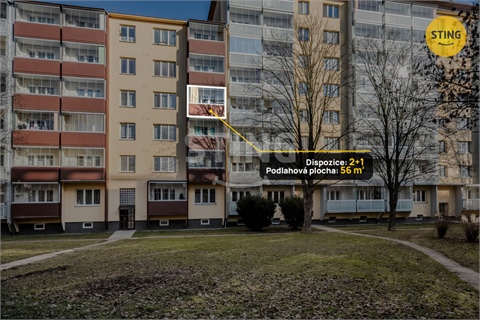 Prodej bytu 2+1, 56 m² 2