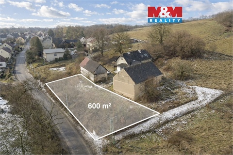 Prodej stavebního pozemku, 600 m² 0