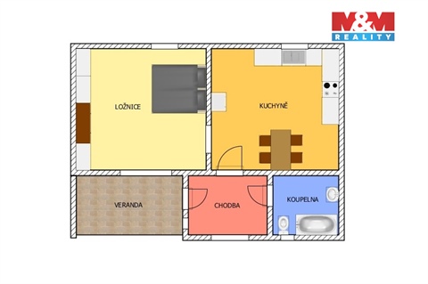 Prodej rodinného domu, 55 m² - 6