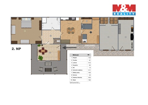 Prodej rodinného domu, 102 m² - 12
