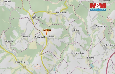 Prodej zemědělské půdy, 1 163 m² 2