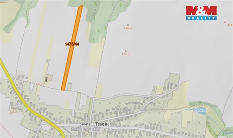 Prodej zemědělské půdy, 1 163 m² - 0