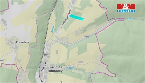 Prodej lesu, 5 070 m² - 2