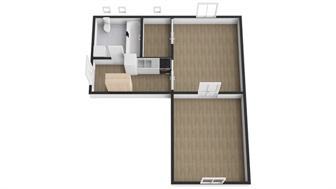 Pronájem bytu 2kk, 45 m² - 16