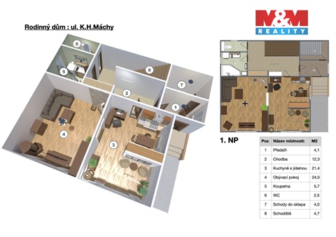 Prodej rodinného domu, 246 m² 8