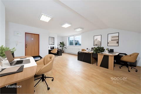 Pronájem kanceláře, 30 m² - 0