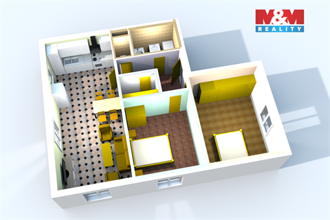 Prodej bytu 3kk, 72 m² 8