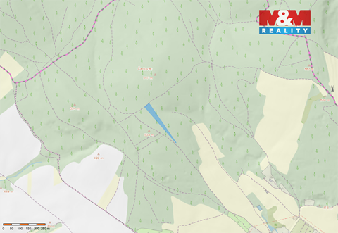 Prodej lesu, 5 370 m² - 0