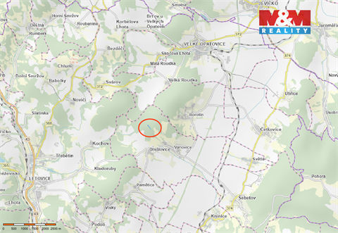 Prodej lesu, 5 370 m² 2