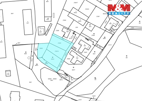 Prodej stavebního pozemku, 2 647 m² - 2