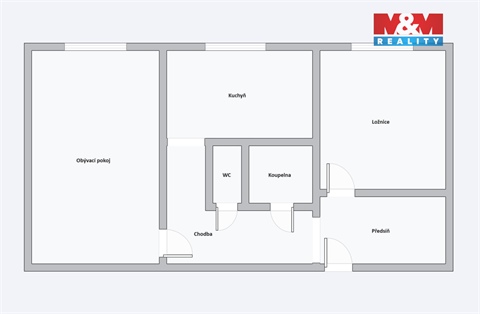 Prodej bytu 2+1, 60 m² 6