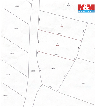 Prodej louky, 3 090 m² - 2