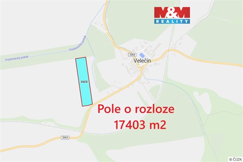Prodej zemědělské půdy, 17 403 m² 0