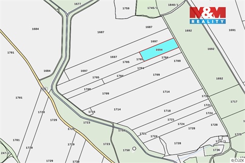 Prodej zemědělské půdy, 13 696 m² 2