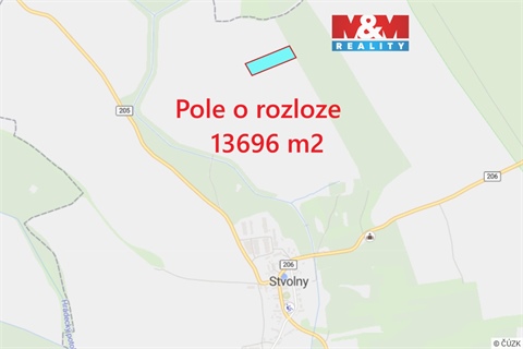 Prodej zemědělské půdy, 13 696 m² 0