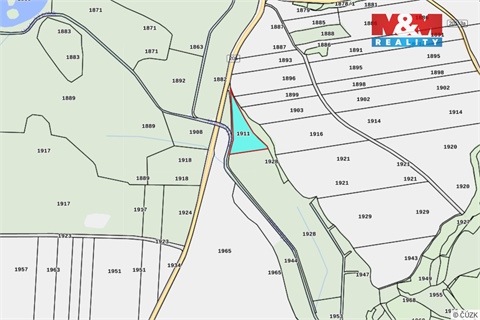 Prodej louky, 8 477 m² 2