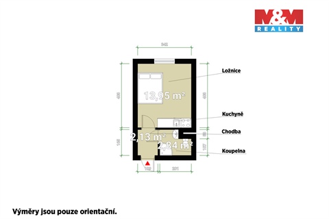 Prodej bytu 1kk, 20 m² 4