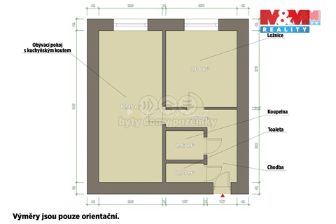 Prodej bytu 2kk, 40 m² - 4
