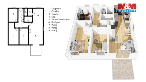 Prodej rodinného domu, 93 m² 10