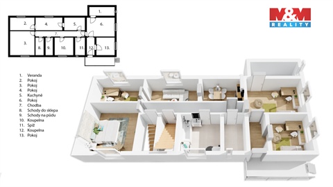 Prodej rodinného domu, 108 m² 24