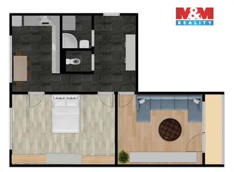 Prodej bytu 2+1, 60 m² 12