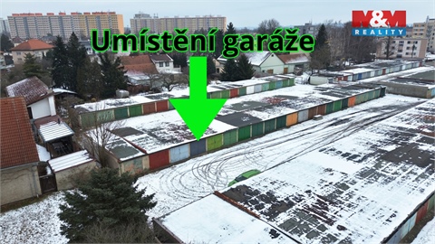 Pronájem garáže, 18 m² 2