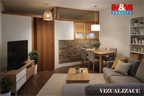 Prodej bytu 2+1, 43 m² - 0