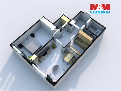 Prodej bytu 2+1, 43 m² 20