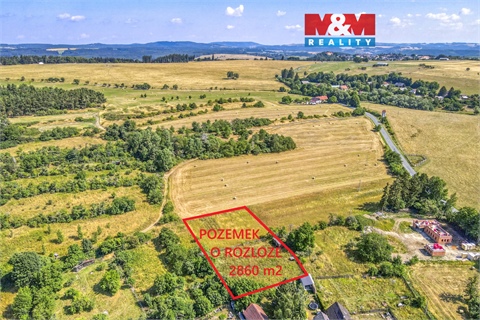 Pronájem stavebního pozemku, 2 860 m² 0