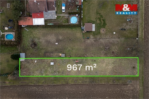 Prodej stavebního pozemku, 967 m² - 0