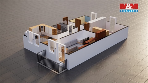 Pronájem bytu 3+1, 64 m² 10