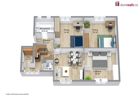 Prodej bytu 4+1, 86 m² 6