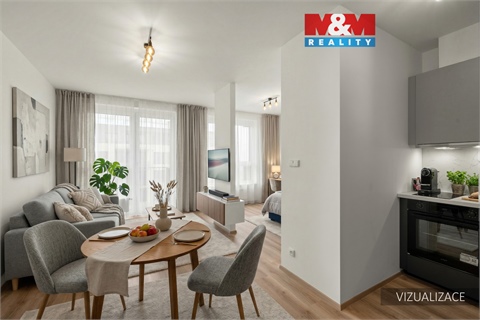 Pronájem bytu 1kk, 37 m² 0
