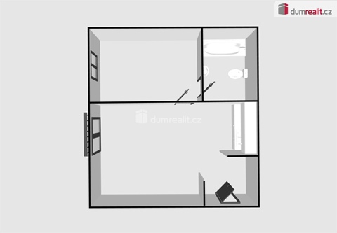 Pronájem bytu 1+1, 28 m² 4