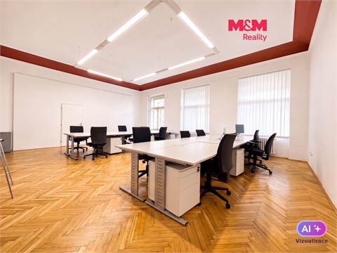 Pronájem kanceláře, 92 m² 2